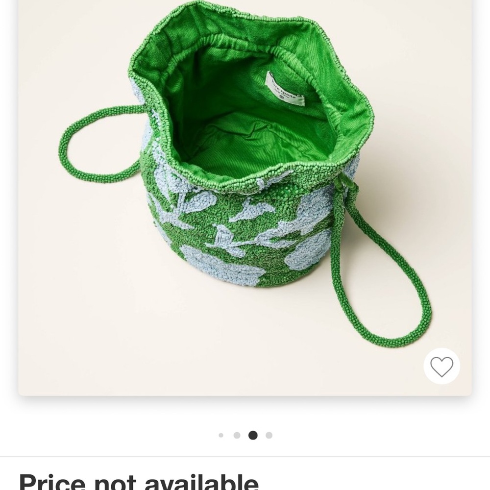Green Floral Drawstring Bag Target X Kate Spade